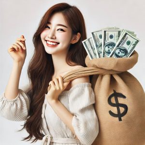 woman-with-bag-money-dollar-bill